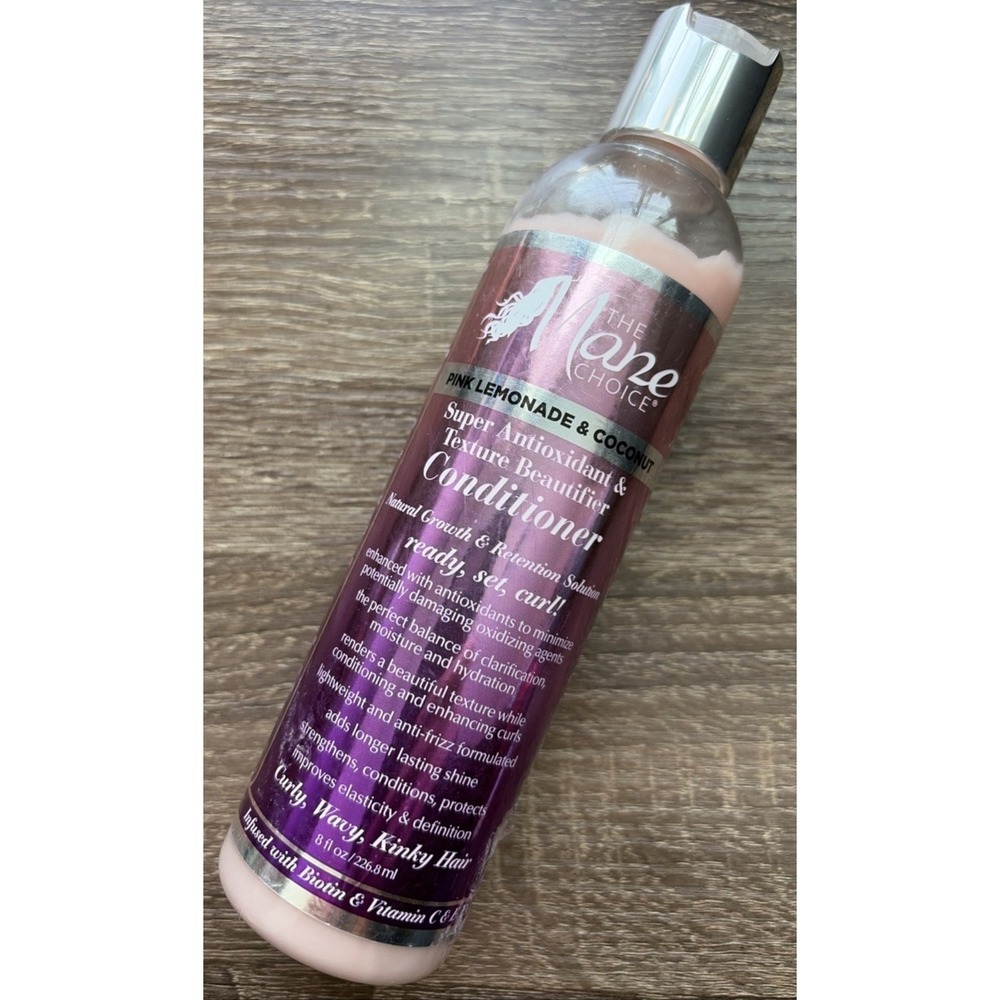 The Mane Pink Lemonade Super Anti-Oxidant & Texture Hair Conditioner Care Thick